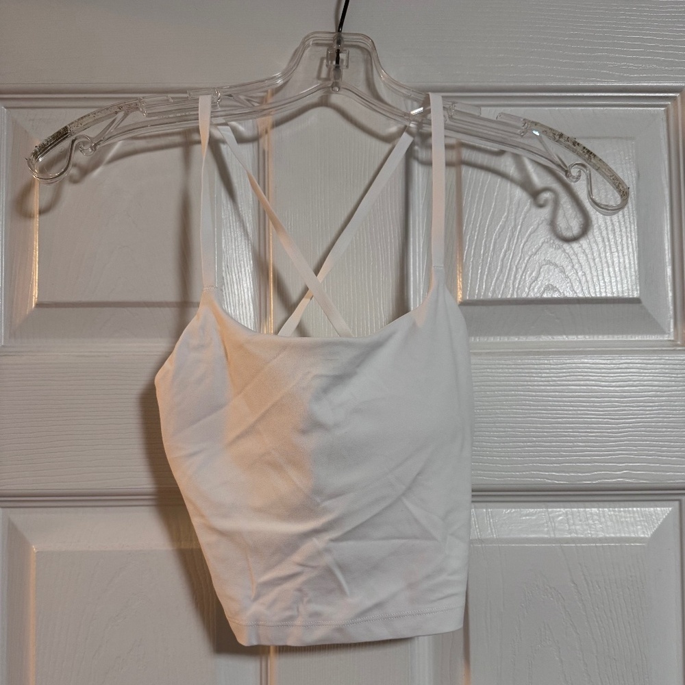 AERIE OFFLINE white crop tank